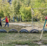 В Кургане подростки повредили детскую площадку и нарисовали нацистскую символику - Область 45