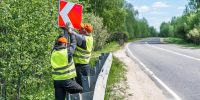 На 40 дорогах Подмосковья отремонтировали знаки - MosRegToday.Ru