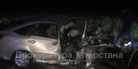 В Татарстане ребенок и 49-летний мужчина погибли в ДТП с Lada Granta и BMW - Реальное время