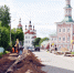 Пешеходная зона на Ленина преображается. - Тотемский муниципальный округ