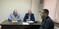 Депутаты-единороссы Эдуард Обухович и Олег Фатеев провели рабочую встречу в рамках деятельности комитета по военным вопросам, взаимодействию с ветеранами боевых действий, участниками специальной военной операции, членами их семей и делам казачества Городского Собрания Сочи - Городское Собрание