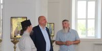 29 мая на территории Храма святителя Николая Чудотворца в селе Капустин Яр прошло мероприятие по озеленению и благоустройству храмовой территории - ЗАТО Знаменск