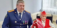 В Ельце сотрудники регионального СК России поздравили участницу Великой Отечественной войны с вековым юбилеем - Следственный комитет