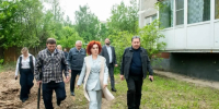 Татьяна Витушева осмотрела ход технических работ в подъезде жилого дома в Дедовске - Газета Истра сегодня