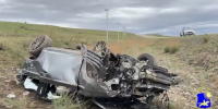 В Туве сегодня рано утром в аварии погиб 20-летний водитель, пострадали его пассажиры-ровесники - ИА Тува-Онлайн