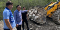 Единороссы провели мониторинг объекта, пострадавшего в результате оползня  В рамках исполнения Народной программы партийцы побывали на улице Чикобава - Администрация МО г. Карабулак