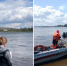 Появилось видео с места, где перевернулась лодка с четырьмя людьми на Ангаре - КП-Иркутск