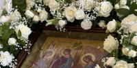 День Святой Троицы: епископ Мелитон возглавил престольное торжество в Свято-Троицком кафедральном соборе Нижнего Тагила - Нижнетагильская епархия
