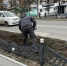 В Магадане продолжается уборка улично-дорожной сети и текущий ремонт Источник - MagadanMedia.Ru