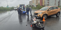 В Ухте после столкновения с Lada Xray госпитализирован водитель спортивного мотоцикла - ИА Комиинформ