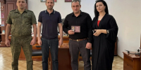 Участник СВО Абдулмеджид Омаров из Тарумовского района награжден Георгиевским крестом IV степени - РИА Дагестан