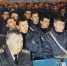 Инструктаж перед заступленем на службу, 1988 год. Капитан милиции Андрей Юрьевич Усанин во втором ряду, второй слева - УМВД России по г. Севастополю