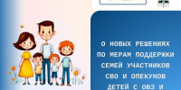 О мерах поддержки. - Каргапольский муниципальный округ