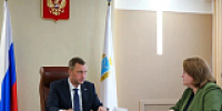 Губернатор провел рабочую встречу с уполномоченным по правам ребенка в Саратовской области - Правительство Саратовской области
