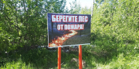 В Островском  лесничестве устанавливают информационные знаки - Департамент лесного хозяйства