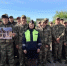 Участников военно-исторических сборов «АРМАТА» навестили сотрудники Госавтоинспекции. - Алексеевский городской округ