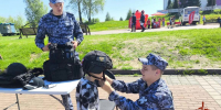 В Кузбассе Росгвардия подарила детям праздник в честь Дня защиты детей - Росгвардия