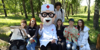 День защиты детей в парке "Сад Победы" - Челябинский медколледж
