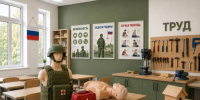 В школах Республики продолжается модернизация кабинетов по предметам «Основы безопасности и защиты Родины» и «Труд» в рамках нацпроекта «Молодежь и дети» - Минобрнауки ДНР