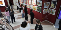 В Калмыкии открыли выставку к юбилею художественной школы им. Рокчинского - Интернет-газета Степные вести