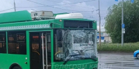 Два троллейбуса столкнулись на Кул Гали в Казани, пострадала женщина - ТРК Татарстан-Новый век