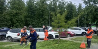 Масштабная уборка проходит на улицах Пскова - InformPskov.Ru