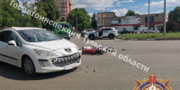 В Новомосковске произошло ДТП с участием мотоцикла - ИА Новомосковск Сегодня