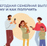 На Вологодчине стартовал прием заявлений на ежегодную семейную выплату для родителей с двумя и более детьми. - Сокольский муниципальный округ