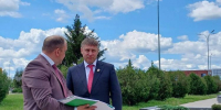 В Прохоровке врио губернатора посетил парк и сквер, которые ждут благоустройства - БелПресса