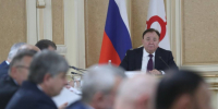 Заседание антитеррористической комиссии у главы Республики Ингушетия Махмуд-Али Калиматова. - Администрация г. Малгобек