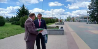 Врио губернатора Александр Шуваев посетил объекты благоустройства в Прохоровском округе - Сетевое издание Приосколье 31