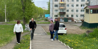 Депутат Андрей Светличный провёл контроль предстоящих работ по благоустройству улицы Романтиков - Дума Усть-Илимска