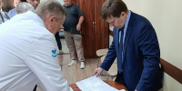 Министр здравоохранения Алтайского края осмотрел площадки капремонта поликлиник в Троицком и Залесовском районах - Минздрав Алтайского края