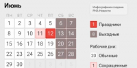 Россиян в июне ждут длинные выходные - Бирский район