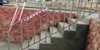 В Ставрополе отремонтировали ступени лестничного марша многоквартирного дома - Госжилинспекция