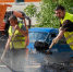 Сотрудники МБУ «Благоустройство и дорожное хозяйство» восстанавливают тротуары по улице Пешехонова - Администрация Наро-Фоминского г.о.