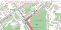 Перекресток улиц Чкалова и Октябрьской Революции частично перекроют с 3 июня - Газета День города. Нижний Новгород