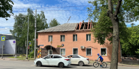 Баннер помог. В Кирове наконец-то ремонтируют крышу дома №41 по улице Профсоюзной - Kirov.Online