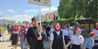 Ягульские прихожане приняли участие в Шествии по центральной площади - Ижевская и Удмуртская епархия