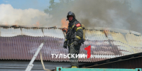 Пожар в производственном здании на проспекте Ленина в Туле локализован - ТК Первый Тульский