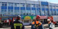В Уфе прошли учения по тушению пожара в универмаге - Башинформ