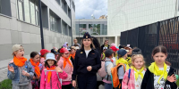 «Детям Подмосковья — безопасные дороги»: уроки от Госавтоинспекции прошли в парках и летних лагерях Королёва - Администрация г. Королёв