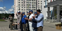 Соревнования по футболу и стритболу среди школьных и дворовых команд в Октябрьском районе - Комитет по физкультуре и спорту