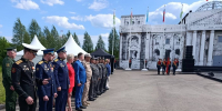 Торжественное открытие международной молодежной военно-спортивной игры «Наследники Победы» - ДОСААФ Москвы