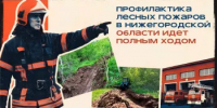 Профилактика лесных пожаров в Нижегородской области идёт полным ходом - Город Бор