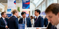 Роботы и беспилотники удивили гостей на старте ПМЭФ-2026 в Экспофоруме - Peterburg2.Ru
