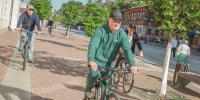 Чиновники мэрии Брянска сменили автомобили на велосипеды - БрянскToday.Ru