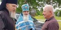 Епископ Шуйский и Тейковский Иоанн совершил первую Божественную литургию в возрождающемся храме - Шуйская епархия