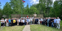 Открытие бюста Ф. Э. Дзержинского в Нижнем Тагиле(2026)|Фото: страница Дмитрия Костенникова в VK - Накануне.Ru