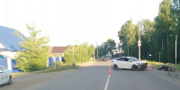 В Кирове на Павла Корчагина столкнулись автомобиль и мотоцикл - Newsler.Ru